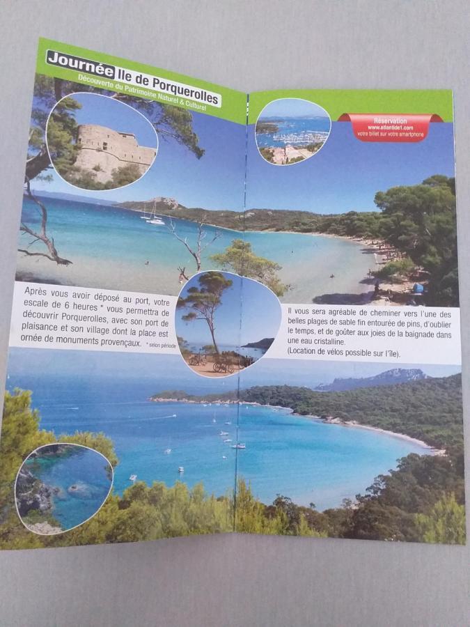 Joli Studio Res Au Calme En Rez De Jardin A Bandol. Bagian luar foto